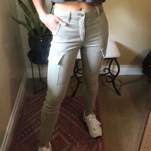 Joe’s Jeans Charlie cargo high rise skinny jeans